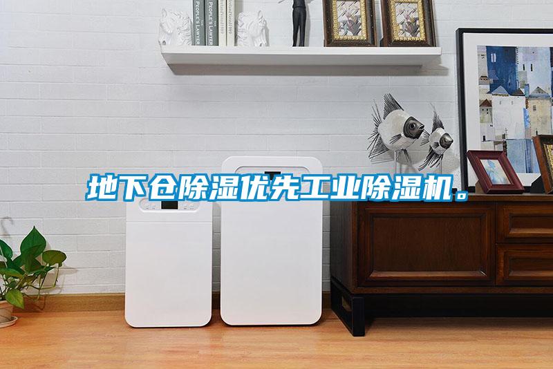 地下倉除濕優(yōu)先工業(yè)除濕機。