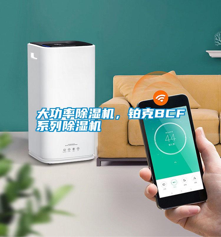 大功率除濕機，鉑克BCF系列除濕機