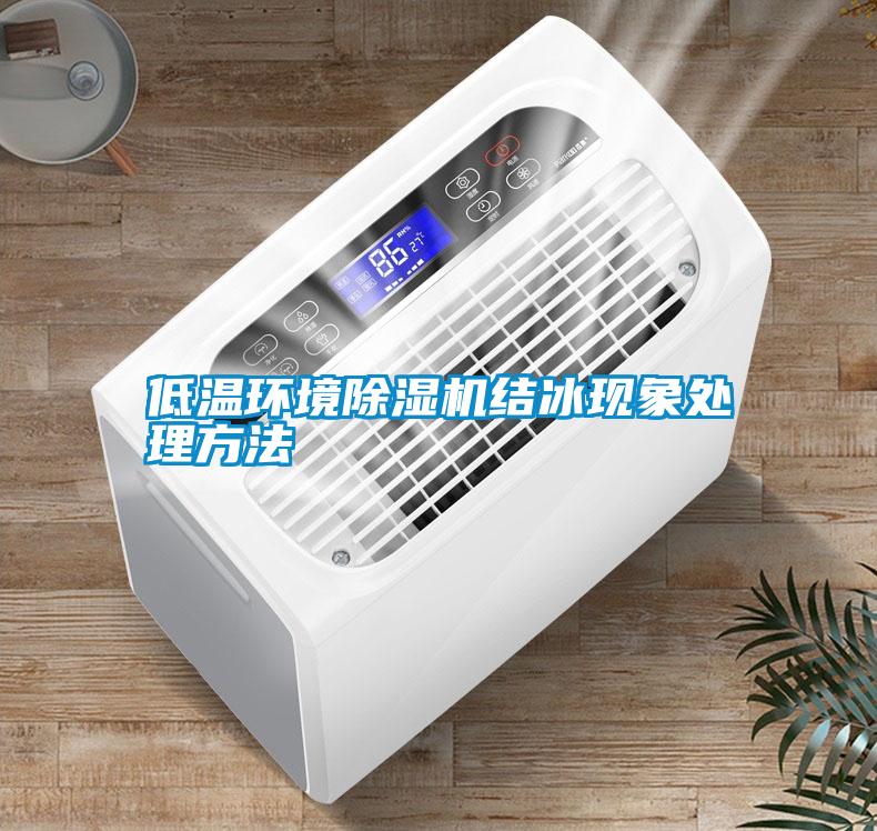 低溫環(huán)境除濕機結冰現象處理方法