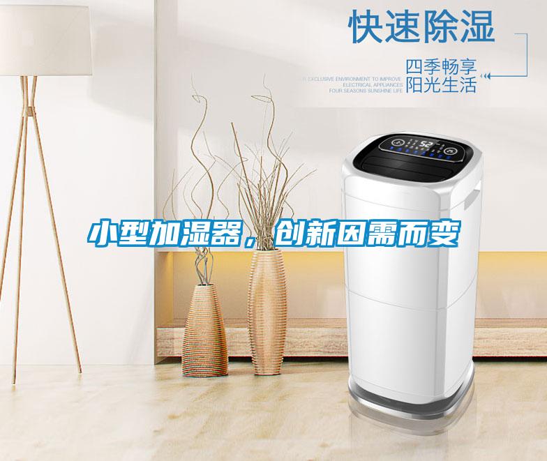 小型加濕器，創新因需而變