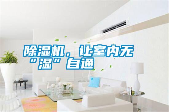 除濕機(jī)，讓室內(nèi)無(wú)“濕”自通