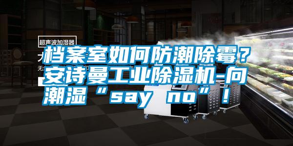 檔案室如何防潮除霉？安詩曼工業除濕機-向潮濕“say no”！