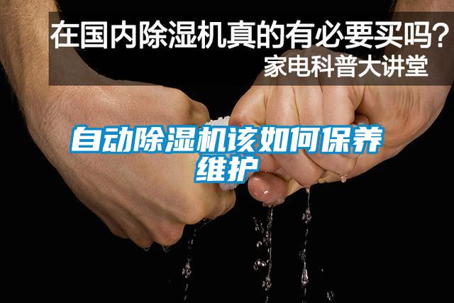自動(dòng)除濕機(jī)該如何保養(yǎng)維護(hù)