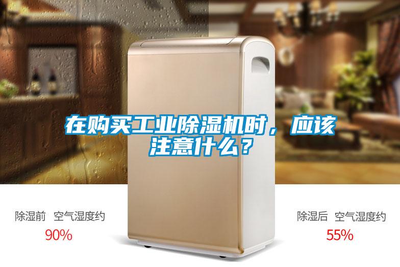 在購買工業除濕機時，應該注意什么？