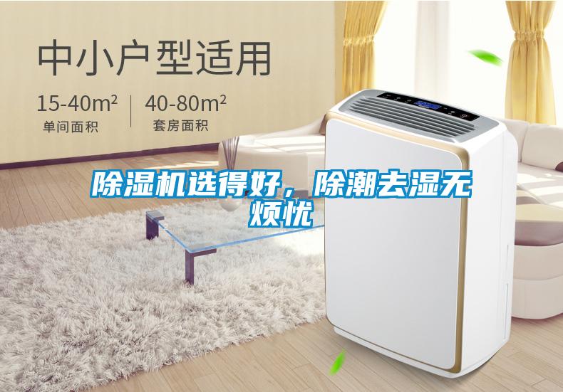 除濕機(jī)選得好，除潮去濕無煩憂