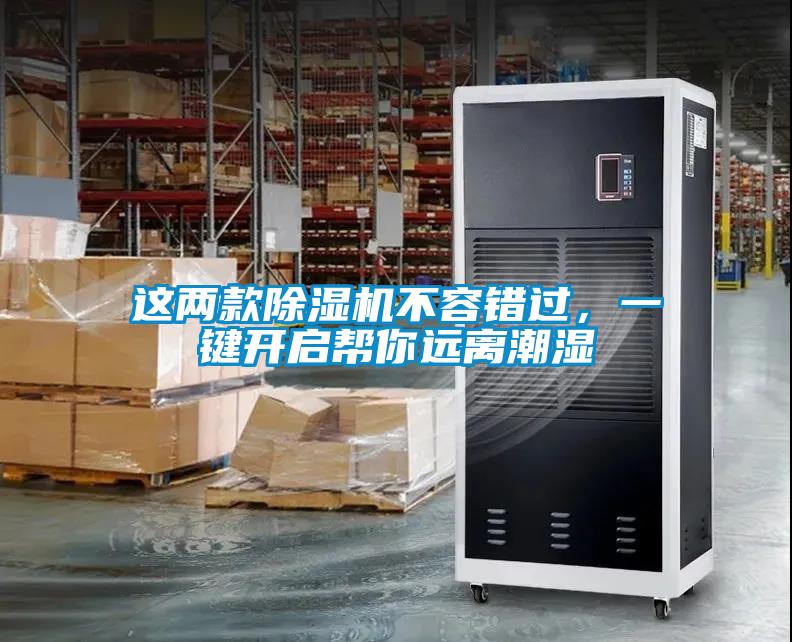 這兩款除濕機不容錯過，一鍵開啟幫你遠離潮濕