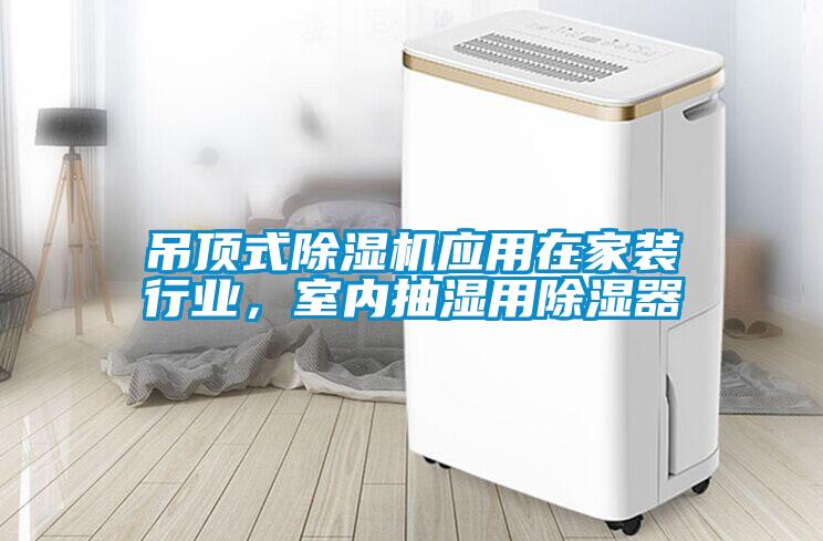 吊頂式除濕機應(yīng)用在家裝行業(yè)，室內(nèi)抽濕用除濕器