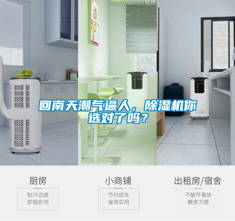 回南天潮氣逼人，除濕機你選對了嗎？