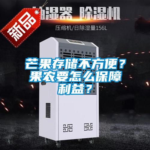 芒果存儲不方便？果農要怎么保障利益？