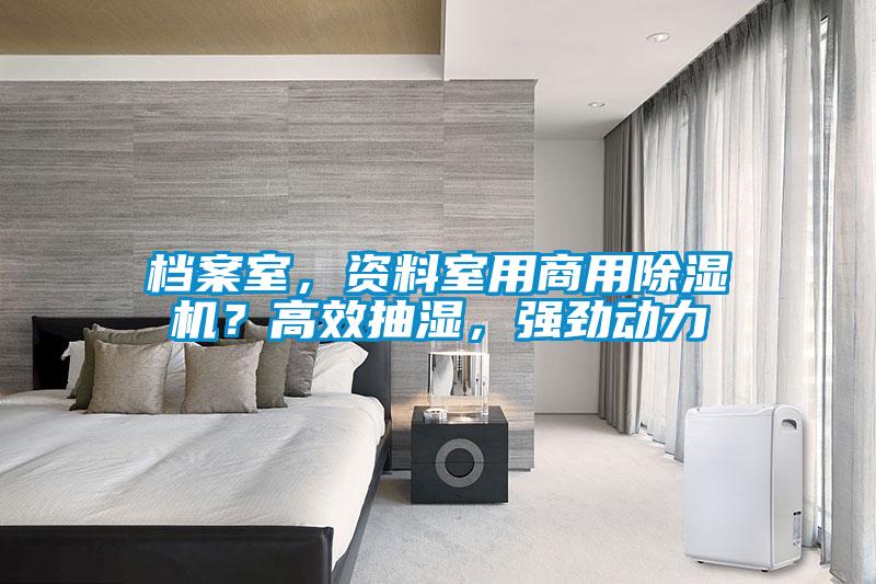 檔案室，資料室用商用除濕機？高效抽濕，強勁動力