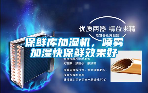 保鮮庫加濕機，噴霧加濕快保鮮效果好