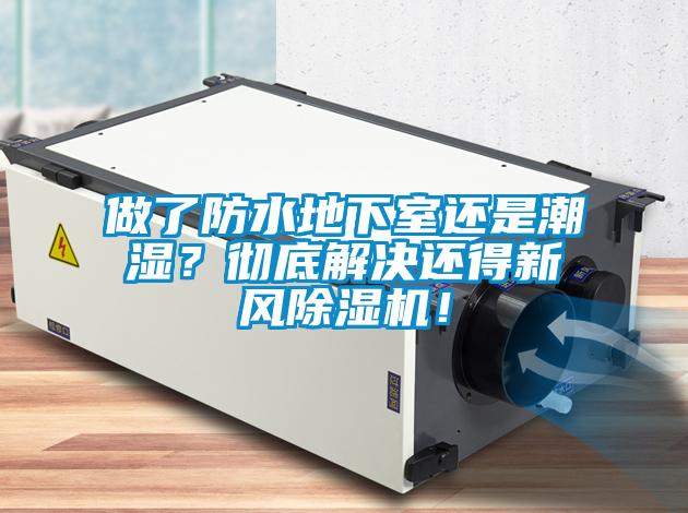 做了防水地下室還是潮濕？徹底解決還得新風(fēng)除濕機(jī)！