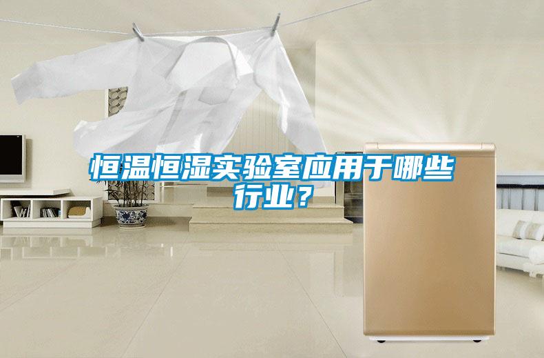 恒溫恒濕實(shí)驗(yàn)室應(yīng)用于哪些行業(yè)?