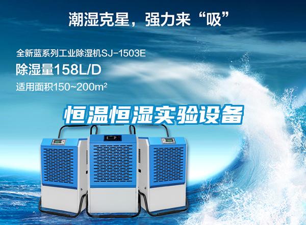 恒溫恒濕實驗設備