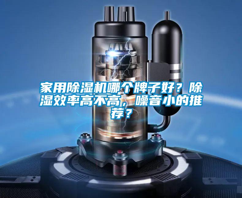 家用除濕機哪個牌子好？除濕效率高不高，噪音小的推薦？
