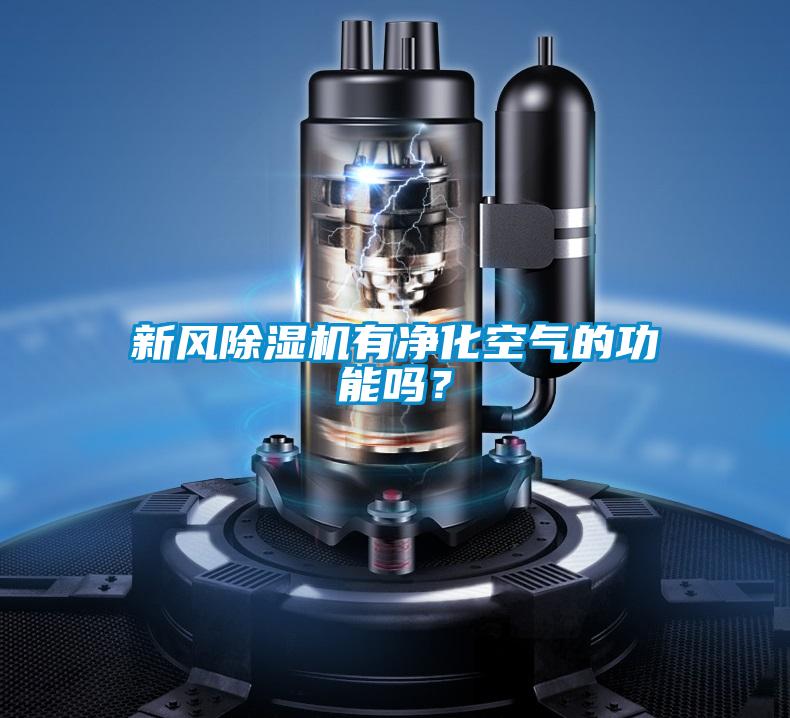 新風(fēng)除濕機有凈化空氣的功能嗎？