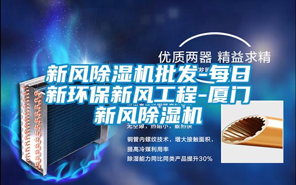 新風(fēng)除濕機批發(fā)-每日新環(huán)保新風(fēng)工程-廈門新風(fēng)除濕機