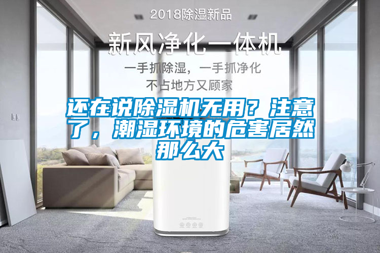 還在說除濕機(jī)無用？注意了，潮濕環(huán)境的危害居然那么大