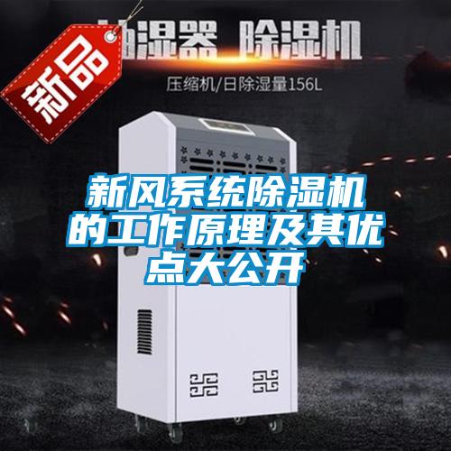 新風系統除濕機的工作原理及其優點大公開