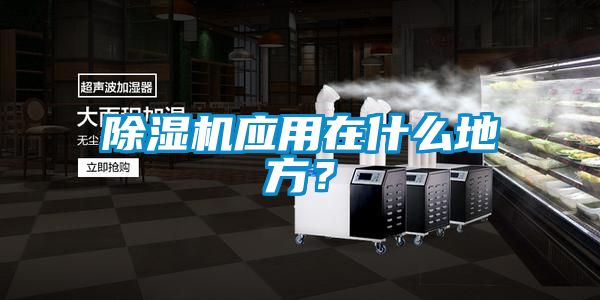 除濕機應(yīng)用在什么地方？