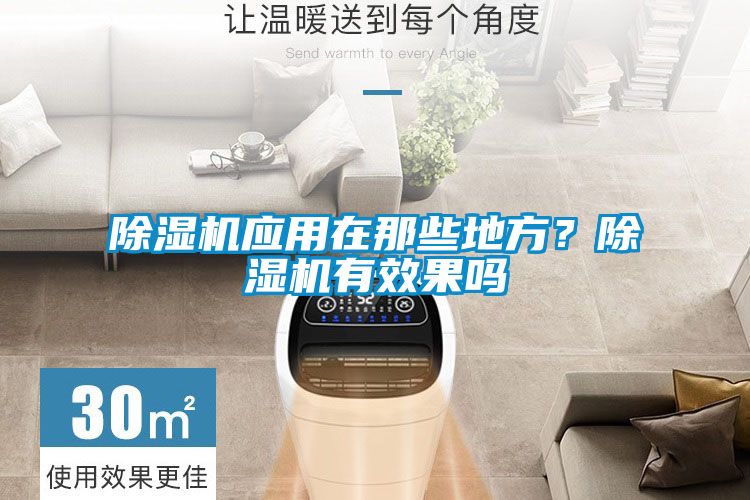 除濕機應用在那些地方？除濕機有效果嗎