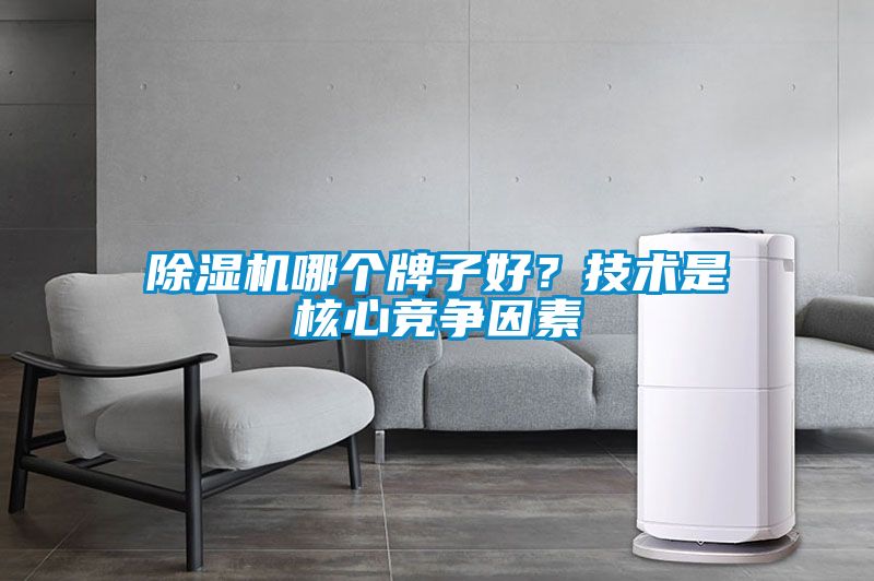 除濕機哪個牌子好？技術是核心競爭因素