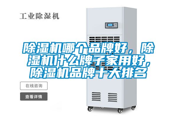 除濕機(jī)哪個品牌好，除濕機(jī)什么牌子家用好，除濕機(jī)品牌十大排名