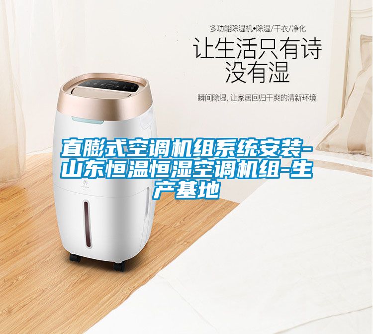 直膨式空調機組系統(tǒng)安裝-山東恒溫恒濕空調機組-生產(chǎn)基地