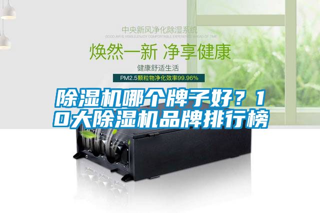 除濕機哪個牌子好？10大除濕機品牌排行榜