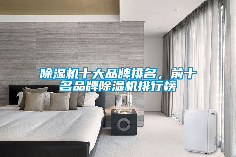 除濕機十大品牌排名，前十名品牌除濕機排行榜