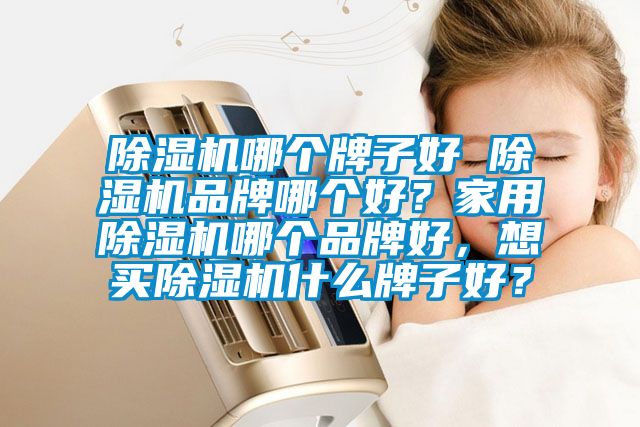 除濕機(jī)哪個(gè)牌子好 除濕機(jī)品牌哪個(gè)好？家用除濕機(jī)哪個(gè)品牌好，想買除濕機(jī)什么牌子好？