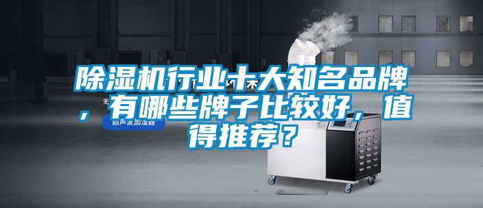除濕機(jī)行業(yè)十大知名品牌，有哪些牌子比較好，值得推薦？