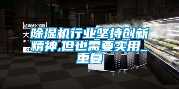 除濕機行業(yè)堅持創(chuàng)新精神,但也需要實用_重復(fù)