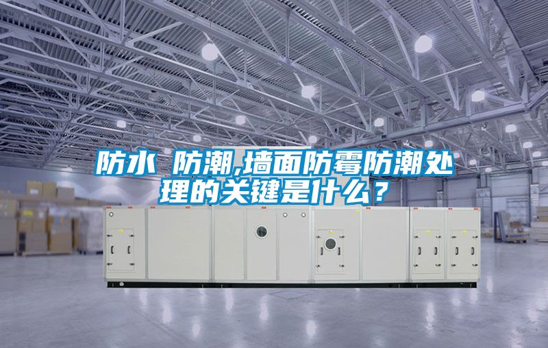 防水≠防潮,墻面防霉防潮處理的關鍵是什么？
